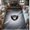 Tappeto in velluto di cristallo Las Vegas Raiders Morbido Anti?Tappetino Antiscivolo Comodo per Casa Soggiorno Camera da Letto Tappeto Decorativo
