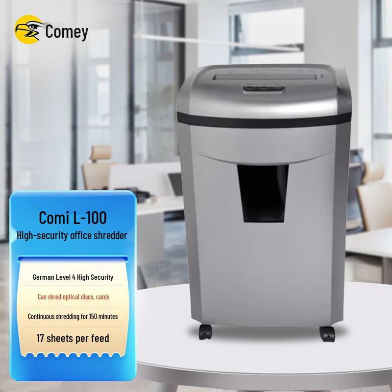 Comet L-100 High-Security Cross-Cut Shredder CN plug (adapter included)