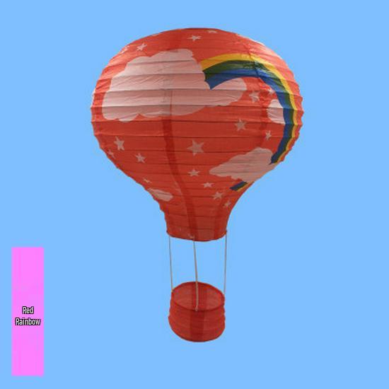 Handmade Hot Air Balloon Paper Lantern for Weddings, Birthdays, and Party Decorations