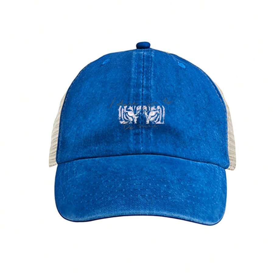 Washable Adjustable Breathable Mesh Trucker Cap Unisex Casual Outdoor Sports Beach Hiking Sun Protection
