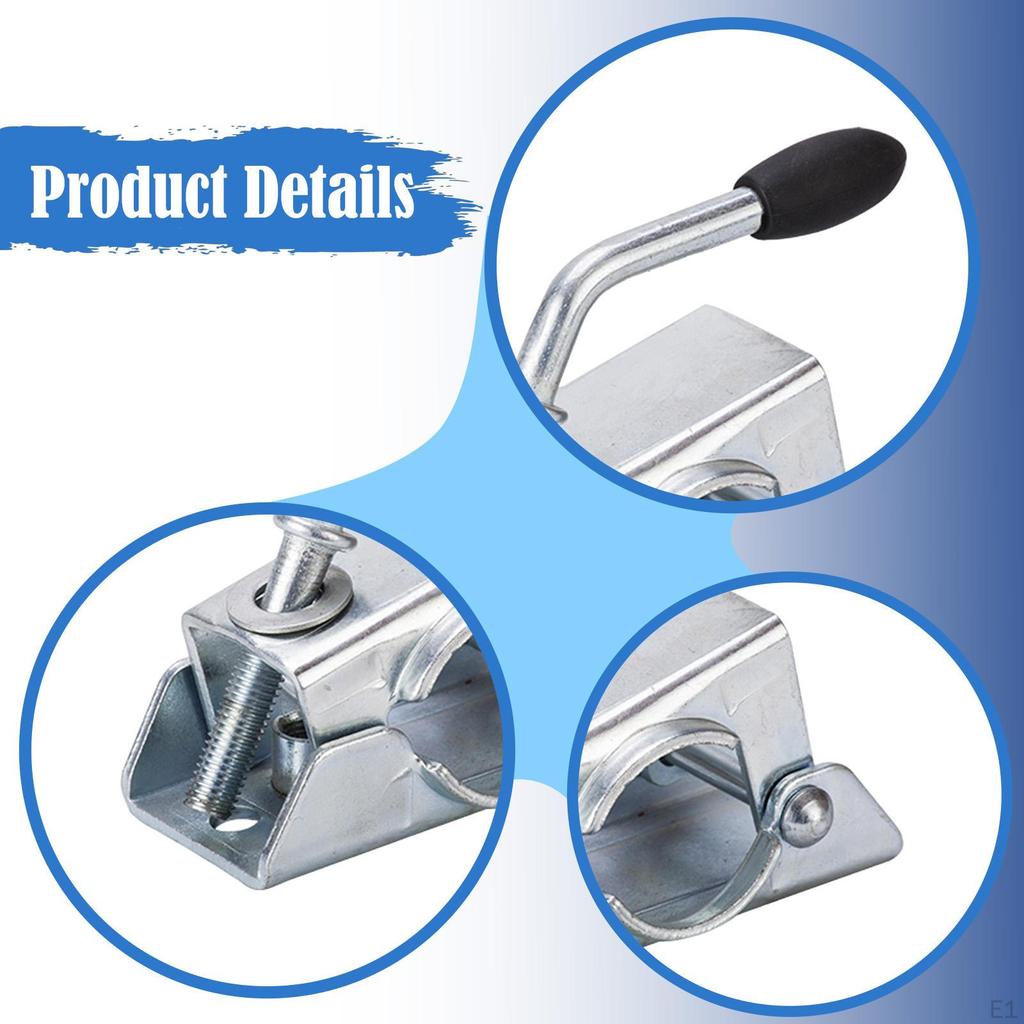 Wheel Split Clamp Holder Replacement Equipment Parts with Handle for 48 mm Tube Support Mount