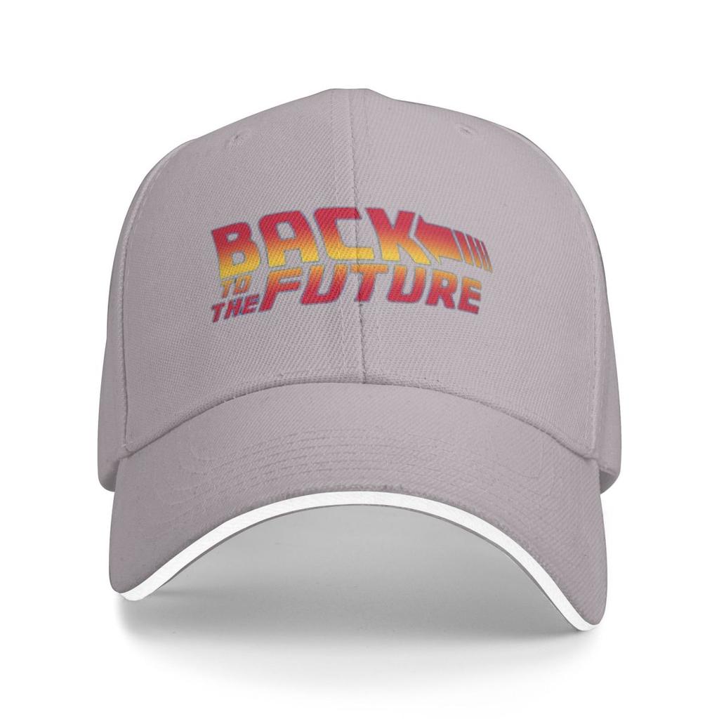 Back To The Future Movie Logo Baseball Caps Snapback Baseball Hats Breathable Casual Casquette Outdoor Unisex