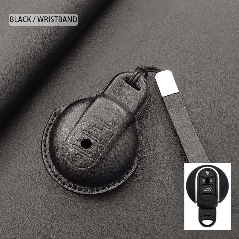 Car Key Case Cover Fob For Bmw Mini Cooper S One Jcw F54 F55 F56 F57 F60 Clubman Countryman Keyless Keychain Durable Luxury
