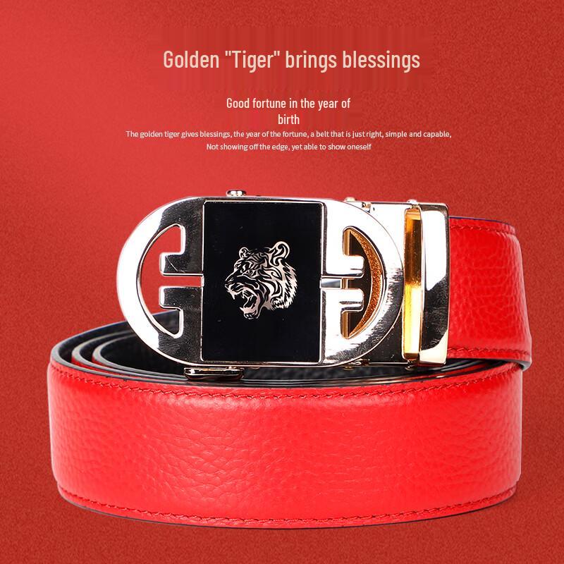 

Sheraton Men s Automatic Buckle Leather Belt 110cm