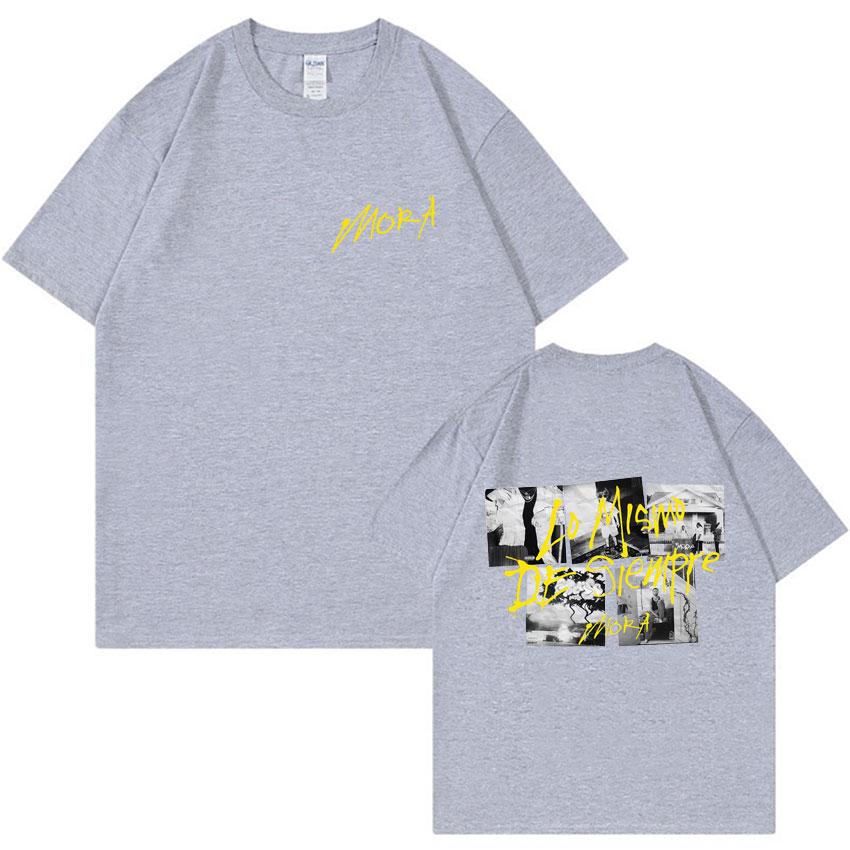 Singer Mora 2025 Graphics Gothic Mens Cotton Harajuku Tee Shirt Crewneck Tshirt Oversized Casual Summer Loose Tshirts Teenagers