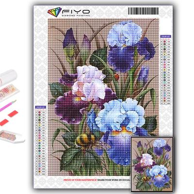 5D Diamond Painting Flowers DIY Diamond Embroidery Rhinestone Home Decoration