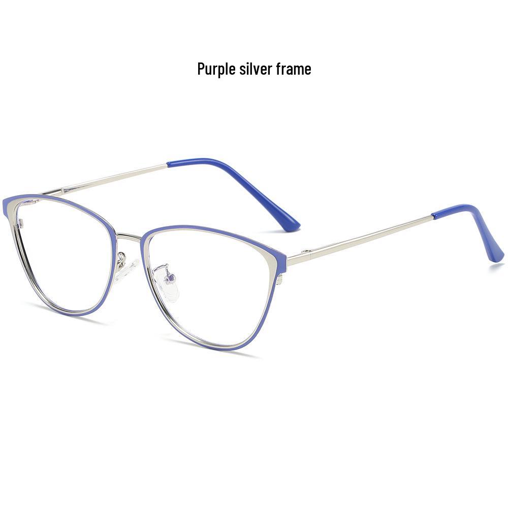 Trendy Cat Eye Glasses with Anti-blue Light & Myopia Options for Women