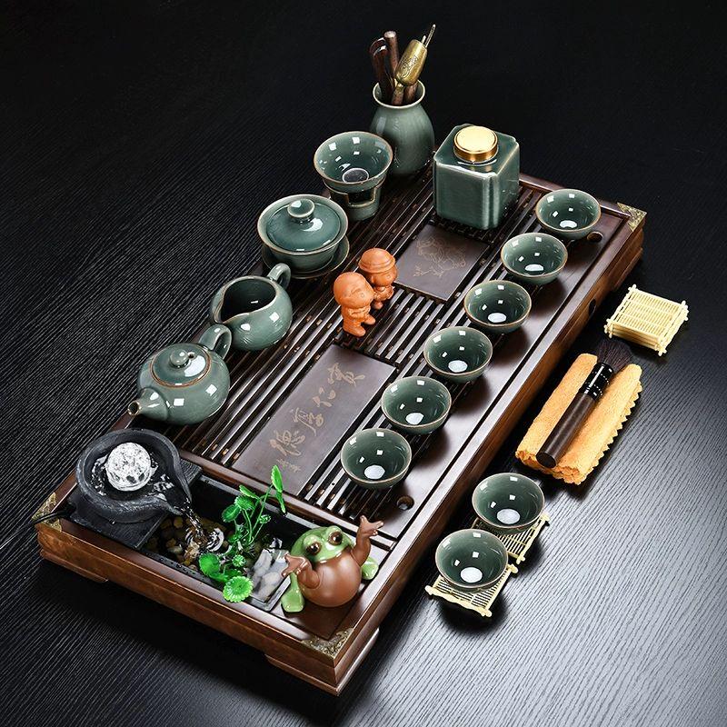 

Japanese Style Frosted Ceramic Gongfu Tea Set