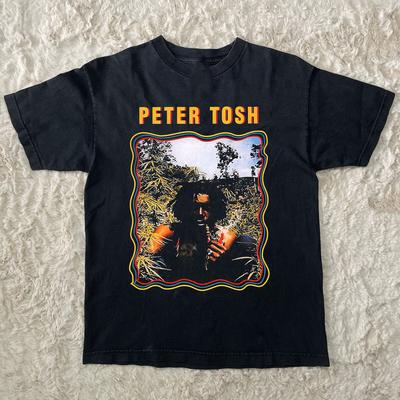 NOVO Peter Tosh – Legalize It Manga Curta Presente Fãs Preto Tamanho S-5XL Camisa Camiseta Unissex