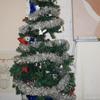 Christmas Garland Christmas Wool Strips Wreath Christmas Tree Party Decoration