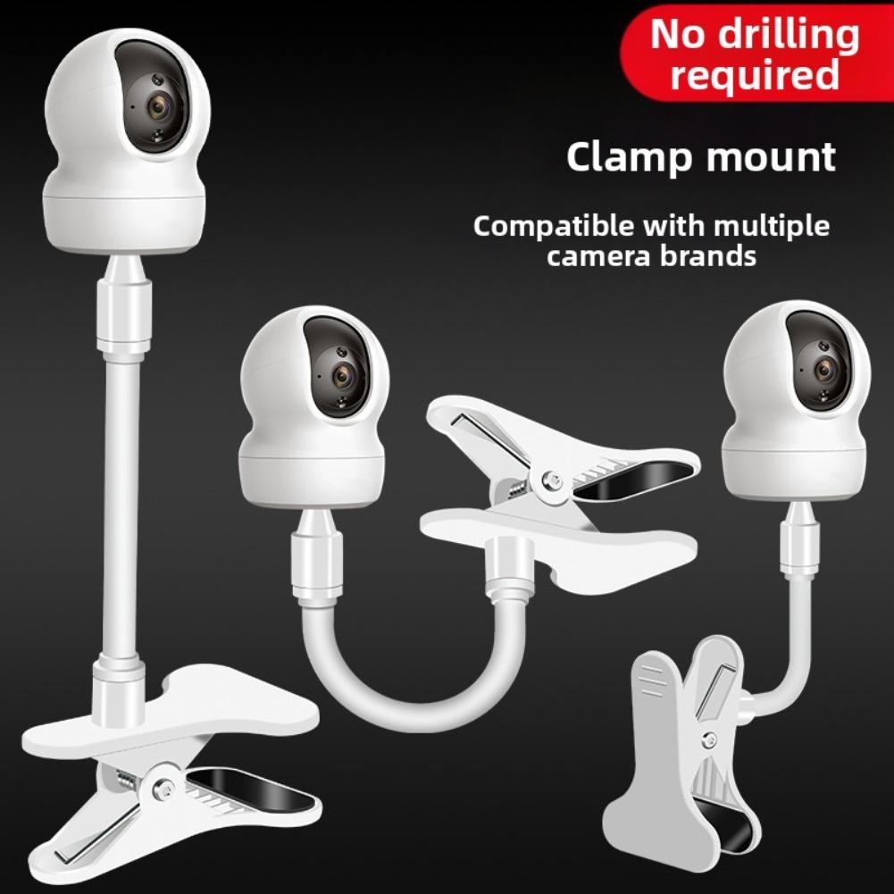 Taşınabilir Esnek Kamera Kelepçesi Bebek Monitörü Standı Delme Gerektirmeyen Web Kamerasız Stand TP-Link İçin Tapo C200/C210/C220/C201/C202/C211 İçin