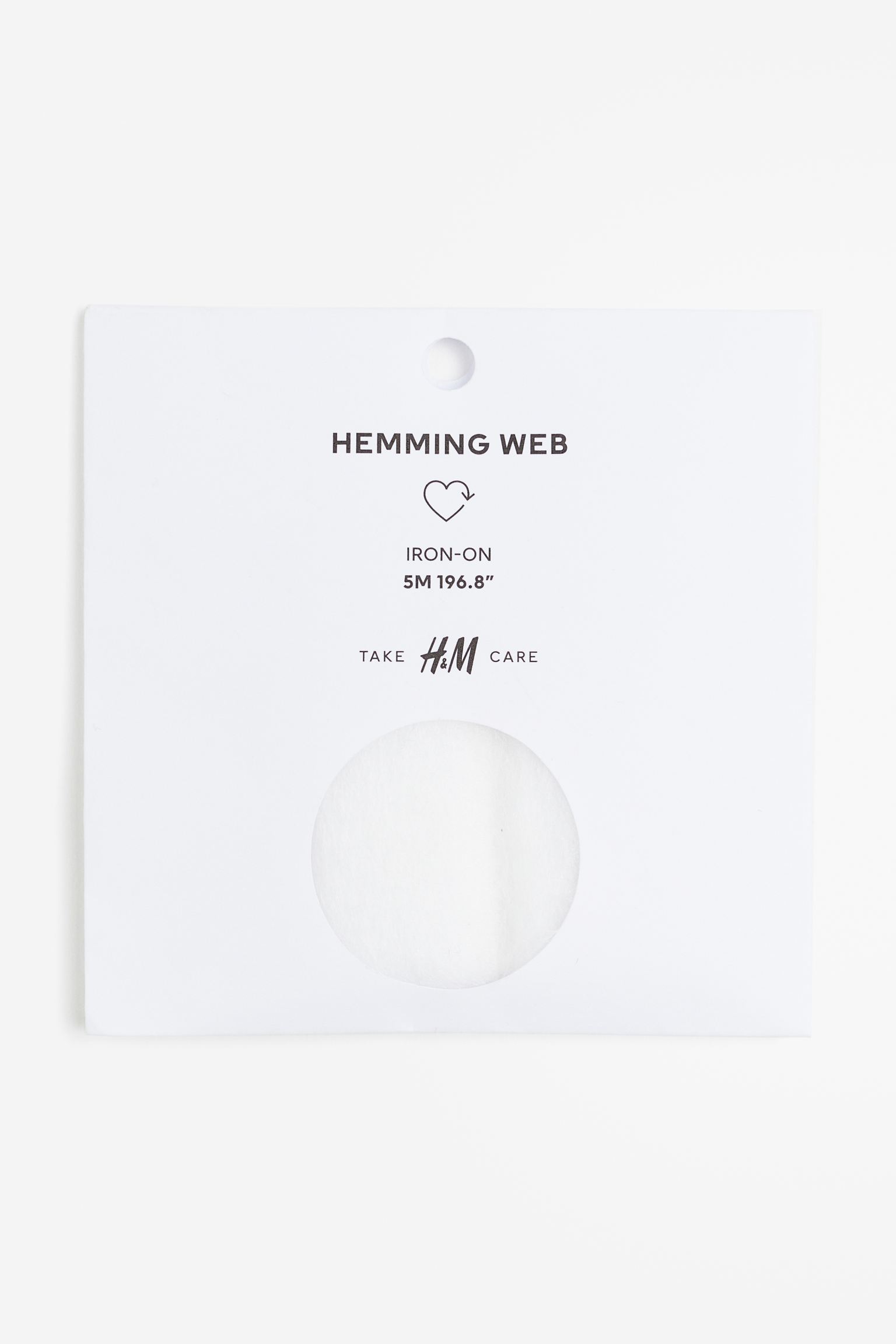 

Лента для подшивки при помощи утюга