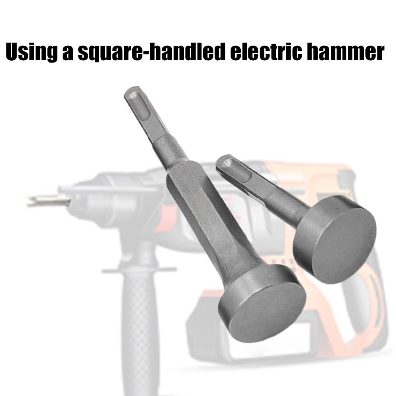 Professional Hammering Drill Bit Hexagonal Handle Compatible For Hammering Bolts For Local Flatness Round Handle
