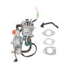 Dual Fuel Carburetor Kit For GX390 188F 190F Engines For LPG Gas Conversion 4.5-5.5KW With Choke Lever And Gaskets