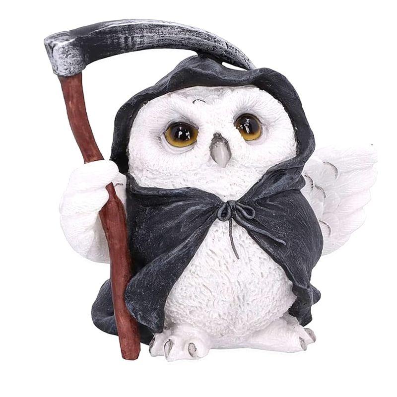 A20F-Reaper-Owl Resin Decoration Ornament Garden Patio Crafts Cute Ornament