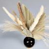 19pcs Simulation Palm Leaf Reed Rabbit Tail Grass Pampas Grass Flower Bundle Bohemian Wedding Home Decor Flowers Bouquet