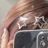 1/10Pcs Pentagram Star Bobby Pin Sweet Metal Hair Clip For Women Hair Accessories Snap Clip Hairpins Hair Jewelry