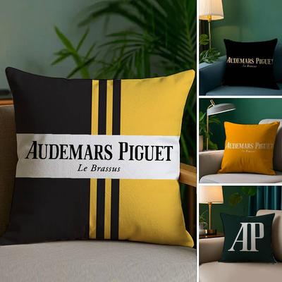 Relojes A-Audemars P-PiguetS Funda de Almohada Tela de Felpa Suave Impresión Doble Cara Funda para Cojín de Sofá Fundas para Cojines