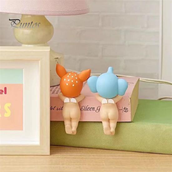 12Pcs Angel Box Mini Figurine Series Cute Decor for Car Laptop Desk Sunshine Angel Shoes Ornament Christmas Gift for Phones PCs