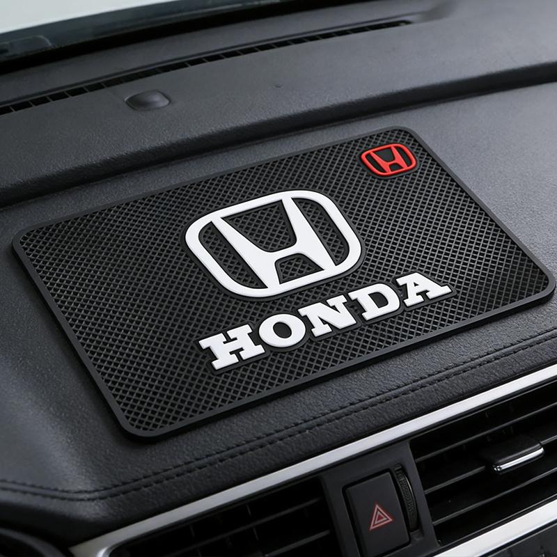 1Pcs Car Anti Slip Mat Dashboard Non-Slip Pad Sticker Accessories For Honda Civic FIT Accord Prelude CRV CRZ CRX Jazz HRV City RH6