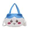Cartoon Animation Cute Rabbit Small Round Bag Girl Heart Soft Girl Versatile Messenger Perspective Bag Cute Plush Doll Bag