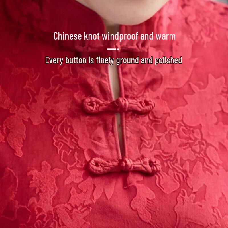 Elegant Chinese Style Mother's Banquet Dress