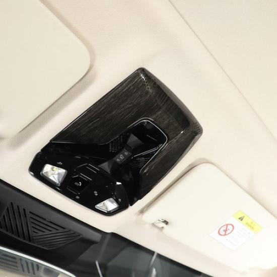 Black Grain Reading light Switch Trim Cover For BMW X1 U11 -24