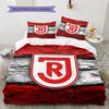 SSV Jahn Regensburg Pattern Bedding,Quilt Set Quilt Cover Pillowcase Home Birthday Gift(1 * Duvet Cover + 2 * Pillowcase, Without Core)