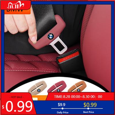 MDCF1 Car Sticker Car Seatbelt Buckle Cover Silicone Anti-scratch Protector Safety Belt Buckle Guard Car Accessories Interior For
