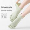 Summer Mesh Five-Toe Cotton Socks - Breathable, Anti-Odor, Non-Slip, Sweat-Wicking Sports Socks
