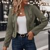 2026 New Arrival Solid Color Double-Breasted Suede Jacket, Vintage Long Sleeve Trench Coat for Men Women, Fall Winter Fashion Outerwear
