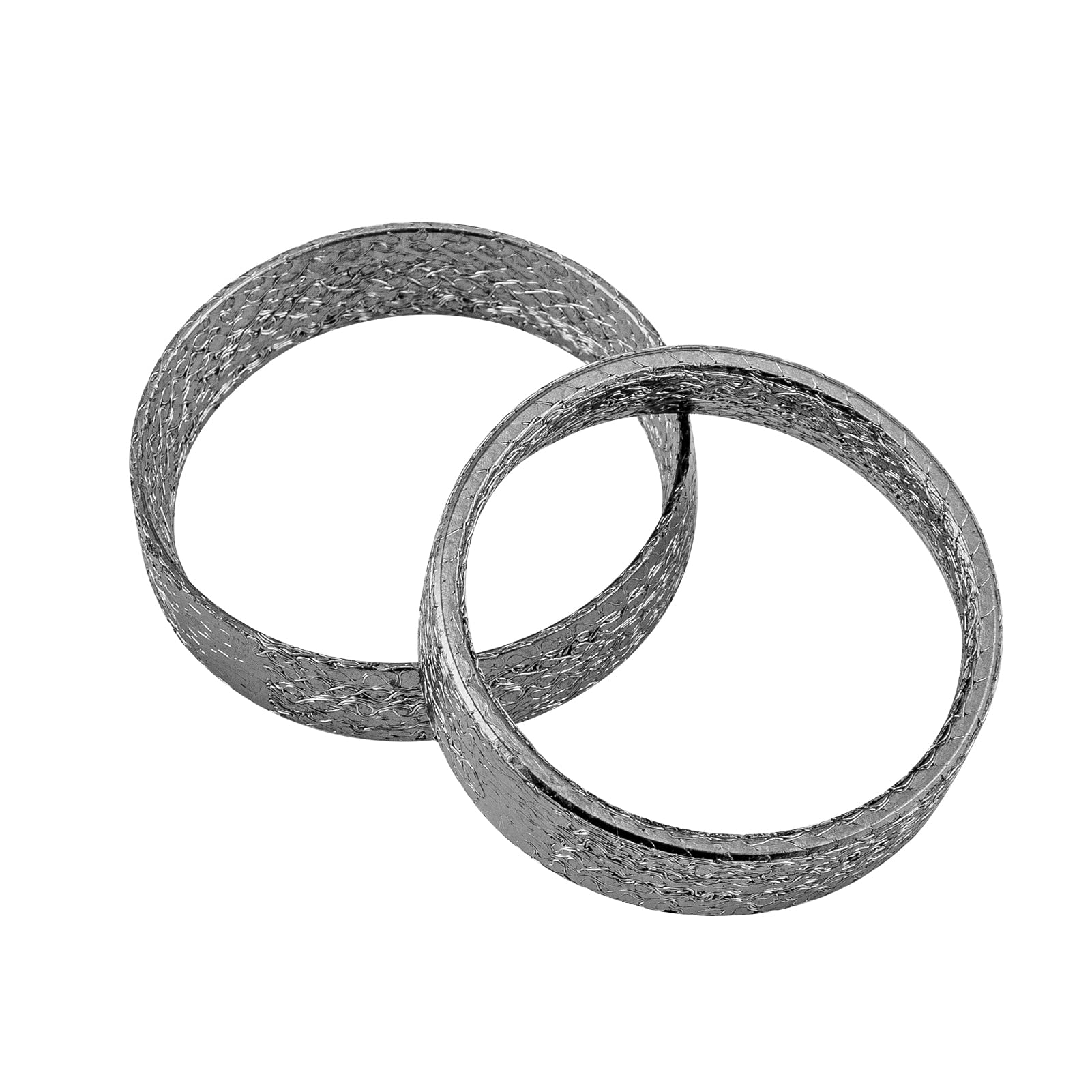 

Mofun Exhaust Gaskets Harley Big Twin and Sportster Model, Dyna, Touring Softail 1984-2024, 2 Pairs of Wire and Graphite серебряный