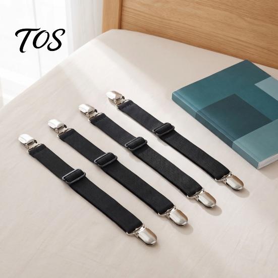 Sheet Fixing Accessory Adjustable Bed Strap, Elastic Mattress Fasteners Holder And Suspender, Fitted Corner Sheets Gripper Clip for Cover, Sofa