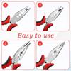 3 Hole Hair Extension Plier Professional Micro Nano Ring Plier for Hair Styling Opener and Removal Tool