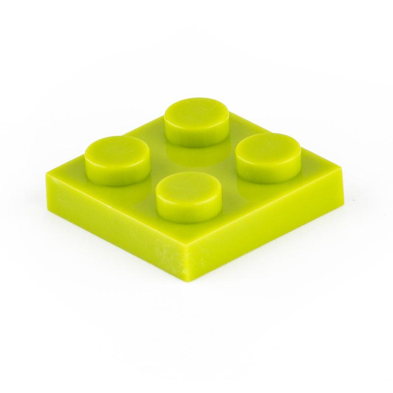 80 ks/sada moc stavební bloky deska tenké figurky cihly 2x2 tečky vzdělávací kreativní velikost kompatibilní s 3022 klasická dětská hračka
