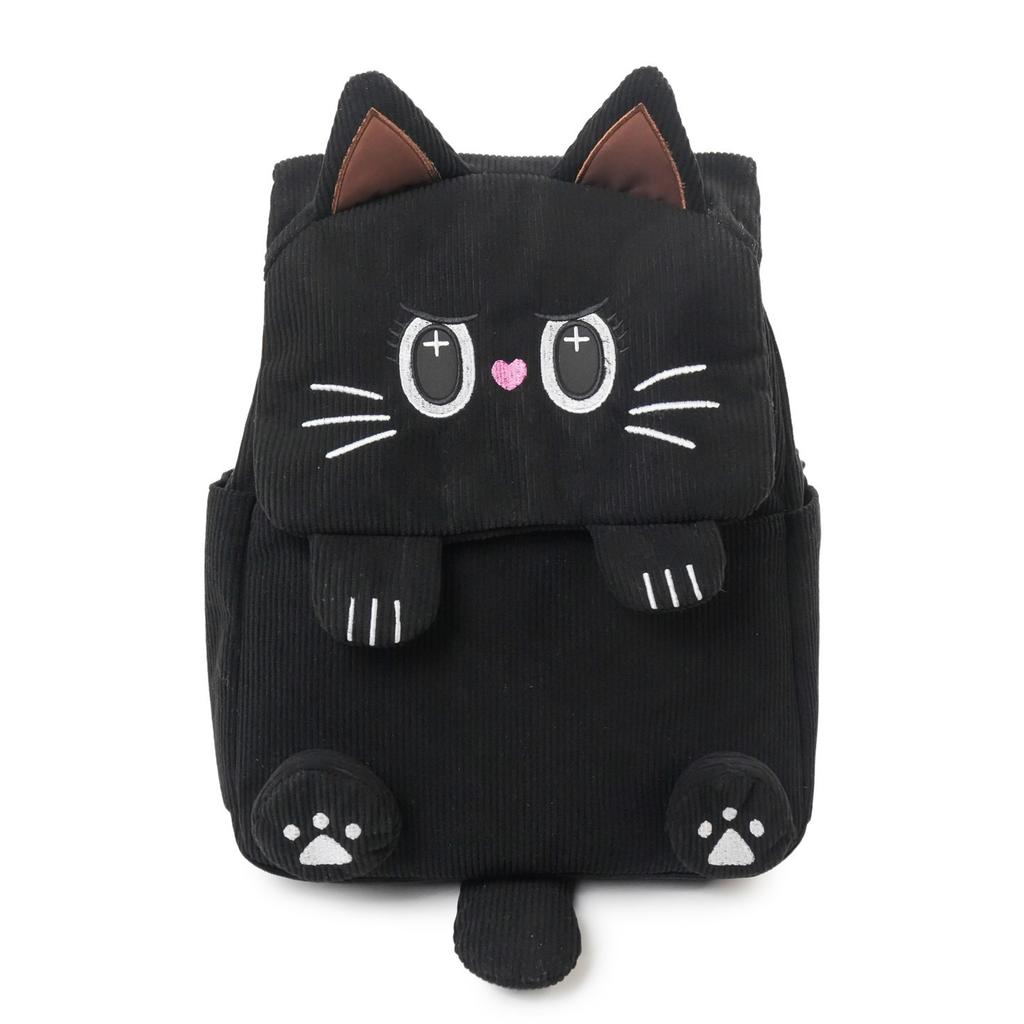 Schultasche Neuer Cartoon-Katzen-Rucksack Persönlichkeit Vielseitig Große Kapazität Schüler-Schultasche ins Koreanische Edition Mädchen Reise-Rucksack