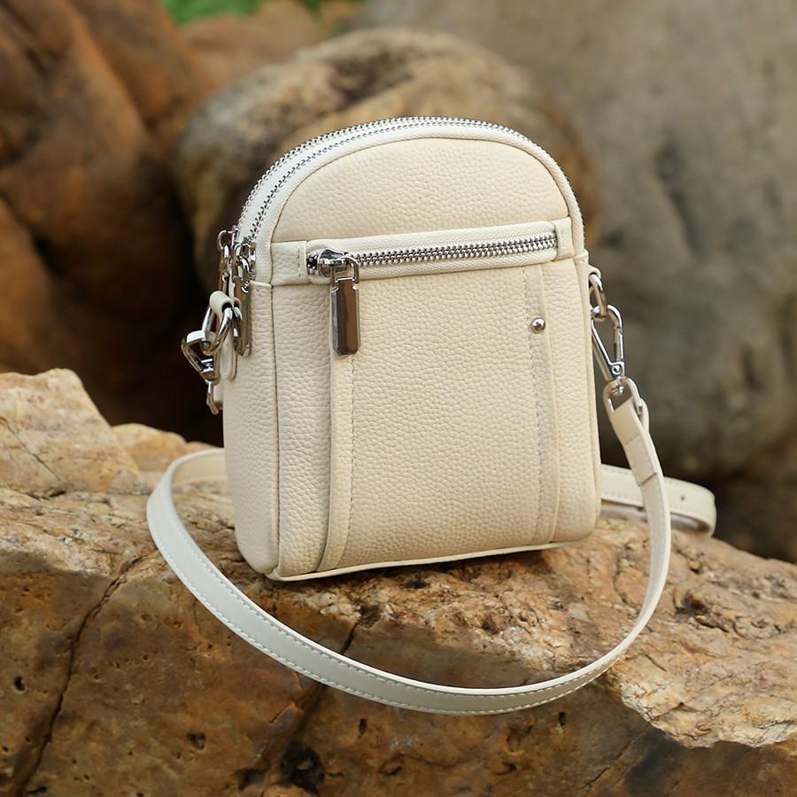 Trendy top-quality TOGO leather crossbody bag, new mini women's bag, versatile and fashionable mobile phone shoulder bag