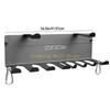 KX4B Wall Mounted Fitness Unit Stainless Steel Storage Frame for Resistance Bands Training Mats Workout Equipment