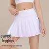 Women's Athletic Pleated Skirt with Inner Shorts