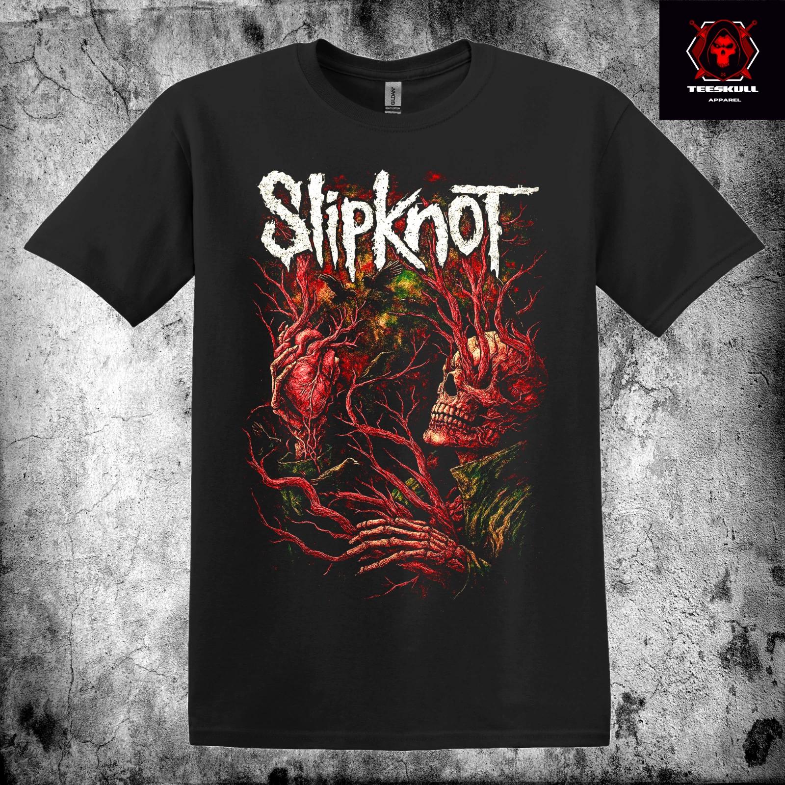 Slipknot Metal Rock Band Unisex Premium Heavy Cotton T-Shirt 3XL