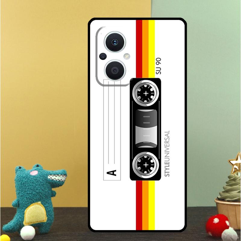 Retro VHS Tape Case For OPPO Reno 15 15F 14 13 12 11 10 Pro 14F 13F 12F 11F 8T OPPO Find X9 X8 X6 Pro Cover