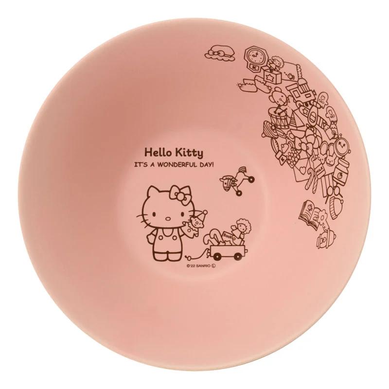 Sanrio Hello Kitty Mino ware large bowl 21cm Japan NEW Sanrio Characters