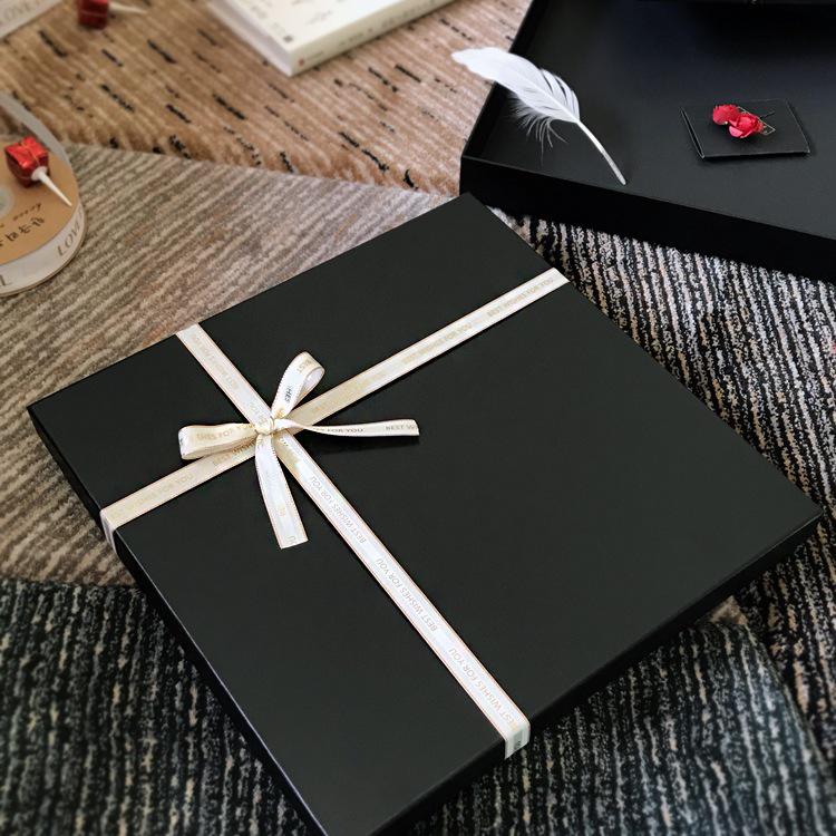 Rectangular Gift Box for Large Shirts & 12-Inch Vinyl Records