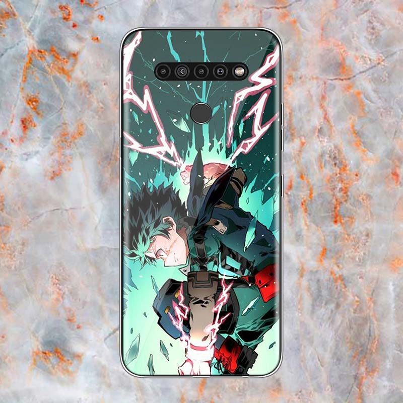 My Hero Academia Anime For LG W30 W10 V50S V50 V40 V30 K50S K40S K30 K20 Q60 Q8 Q7 Q6 G8S G8X G7 G6 ThinQ Phone Case