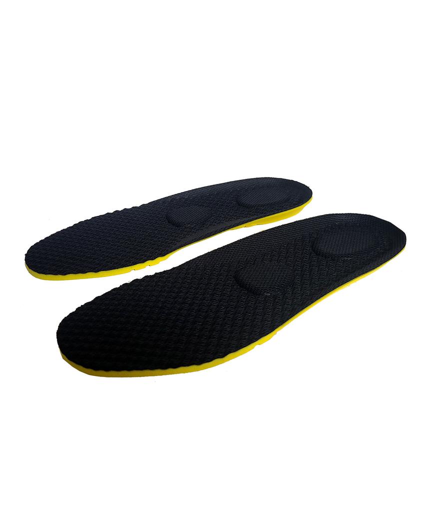 Box&Cox High-Elasticity Pu Functional Cushion Insoles Black