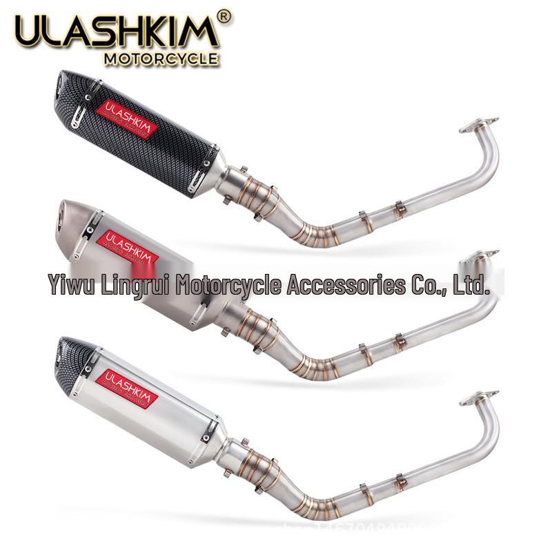 Yamaha NMAX155 Stainless Steel Front Exhaust Modification