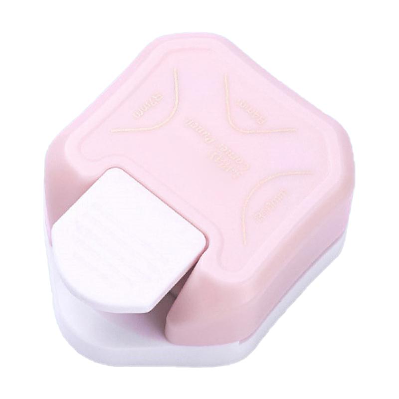 Corner Rounder Punch 3 In 1 Plastic Material Mini Portable Corner Trimmer Rounder Punch for Handicra