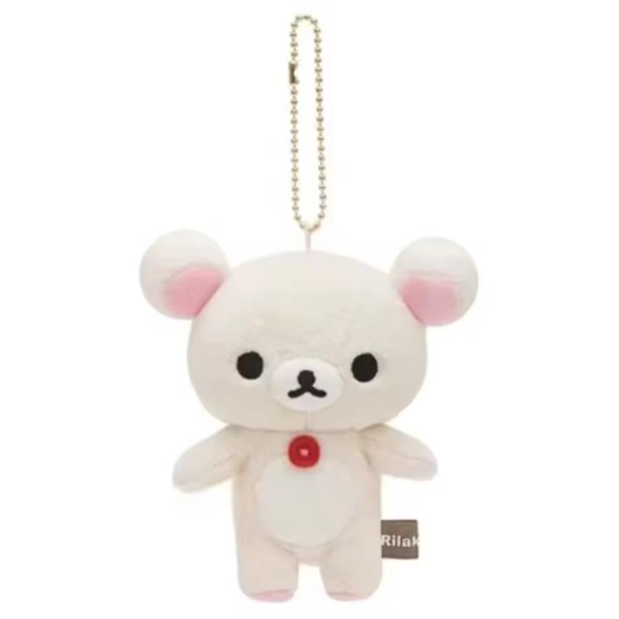 Rilakkuma Korilakkuma Medvídek Plyšový Klíčenka Klíčenka Kuličkový Řetízek Kawaii Roztomilý Taška Klíčenky Maskot Držák Klíčů Dětské Hračky