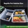 Reptile Terrarium Box Snake Spider Gecko Frog Lizard Turtle Insect Breeding Case Pet Supplies Habitat Tank