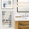 Winter Chickadee Bird Kitchen Towels, Bird Lovers Gifts for Women Men, Rustic Cottagecore Birds Decorative Hand Towels for Bathroom, Winter Kitchen